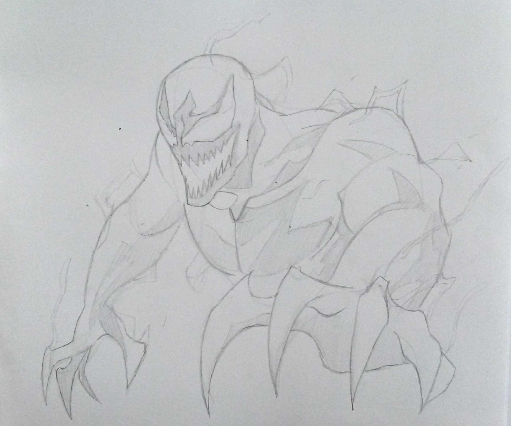 Actualizar Dibujos A Lapiz Venom Mejor Camera Edu Vn