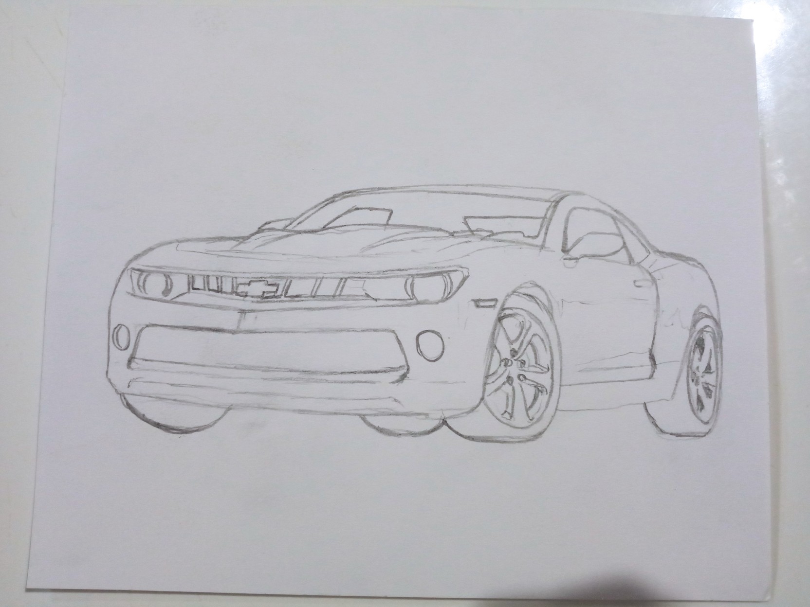 Descubrir Imagen Como Dibujar Un Chevrolet Camaro Paso A Paso