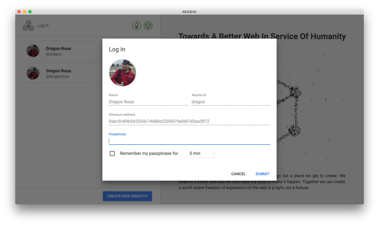 Sneak Preview: AKASHA Rolls Out 0.3.0 Alpha, Introduces Whisper Based Chat  | PeakD