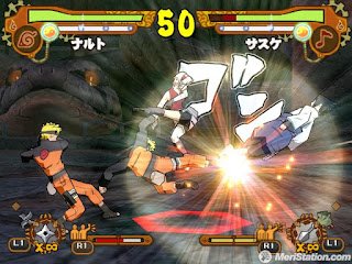 Naruto Ultimate Ninja 5, un juego de PS2 muy completo. // Naruto