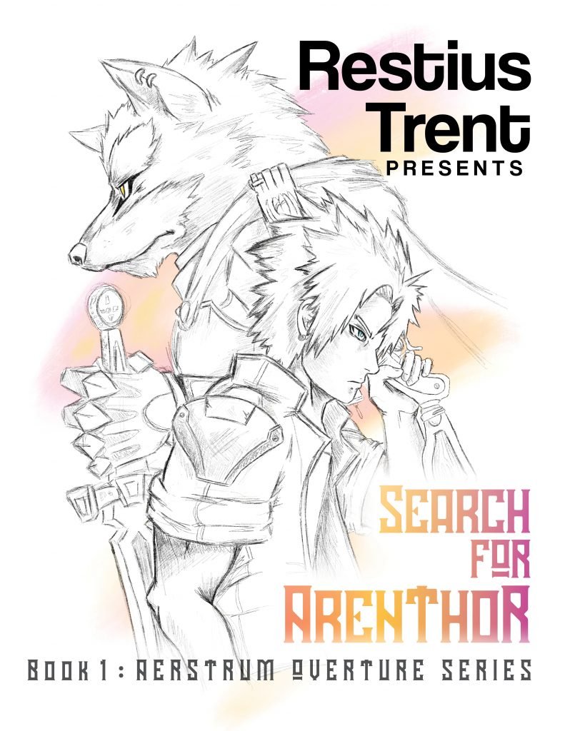 Concept Art Cover for Search for Arenthor