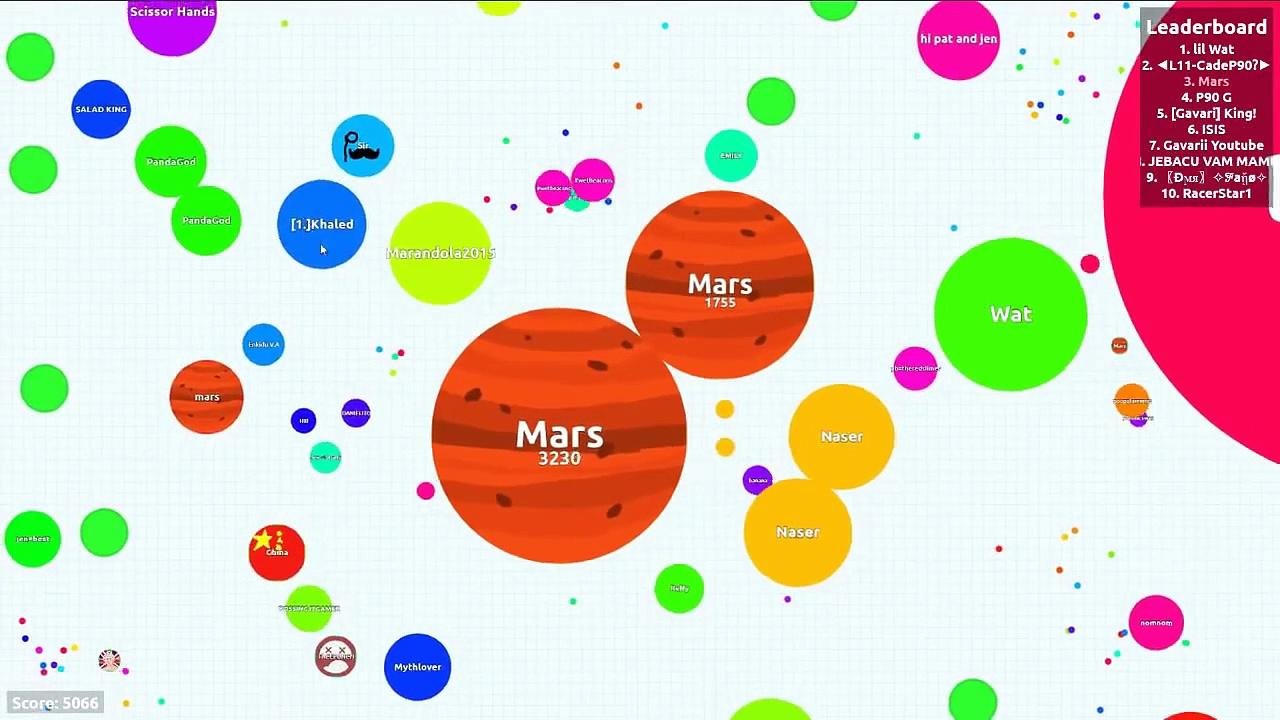 Smash - Agario Gameplay - Agar.io 