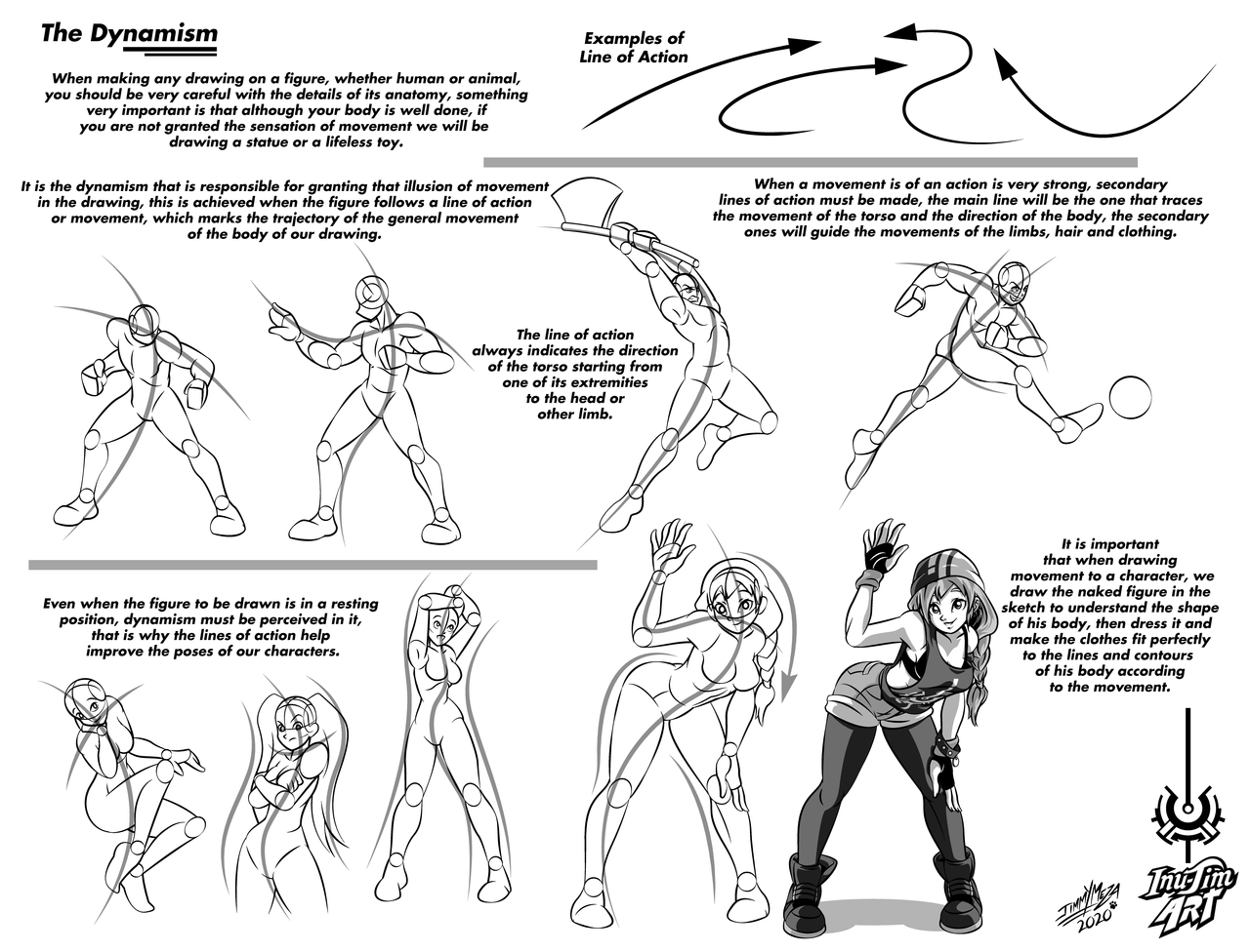 How To Draw Movement In Art