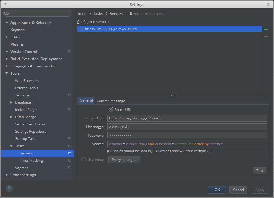 jira for intellij