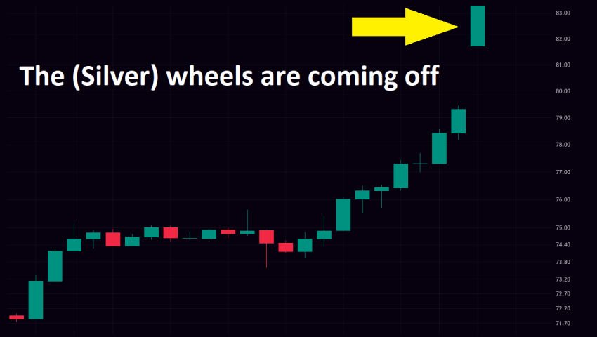 The (Silver) wheels are coming off