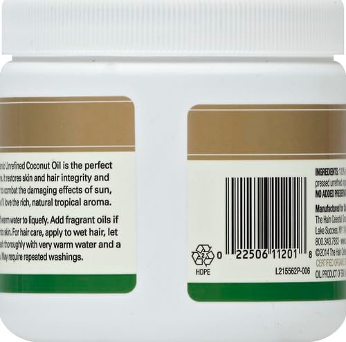 2 Spectrum Essentials Organic Virgin Coconut Oil, Unrefined, 15 Oz (Packaging May Vary)