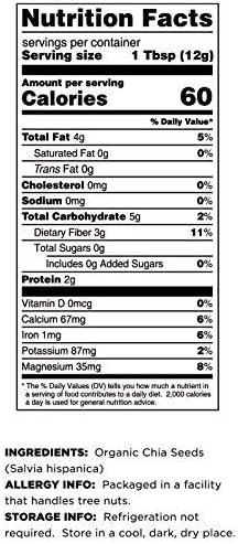 3 Terrasoul Superfoods Organic Black Chia Seeds, 2.5 Pounds, Nutrient-Packed Superfood for Energy, Puddings, Smoothies, and Baking
