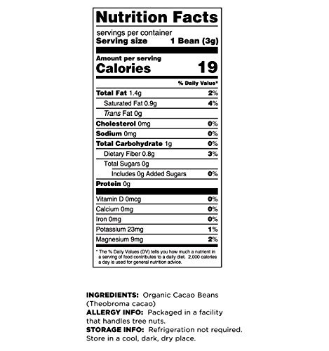 3 Terrasoul Superfoods Raw Organic Criollo Cacao Beans, 16 Oz, Raw Chocolate Goodness for Baking, Snacking, and Homemade Chocolate Creations