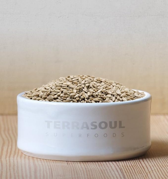 2 Terrasoul Superfoods Organic Hulled Sunflower Seeds, 2 Pounds