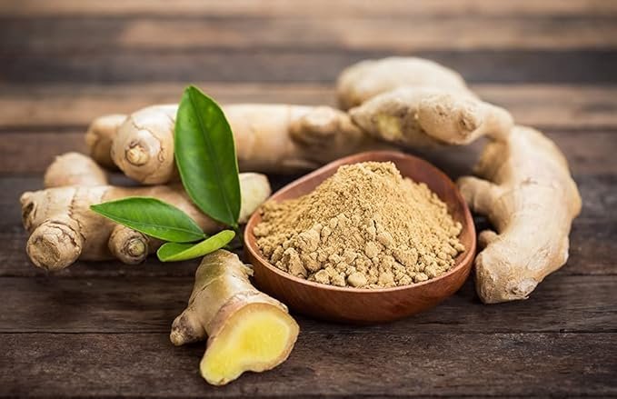 5 Organic Ginger Powder | 8 oz (226g) | USDA Organics and Non-GMO Verified Project Approved | Product of India | 100% Raw and Natural | Resealable Kraft Bag by SHOPOSR