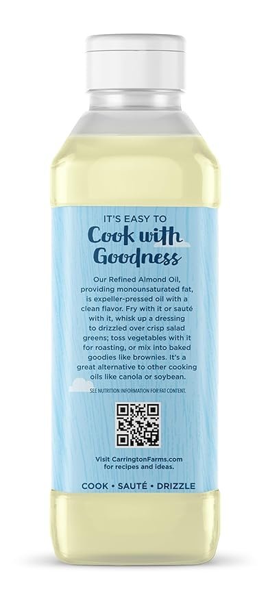 1 Carrington Farms Almond Cooking Oil