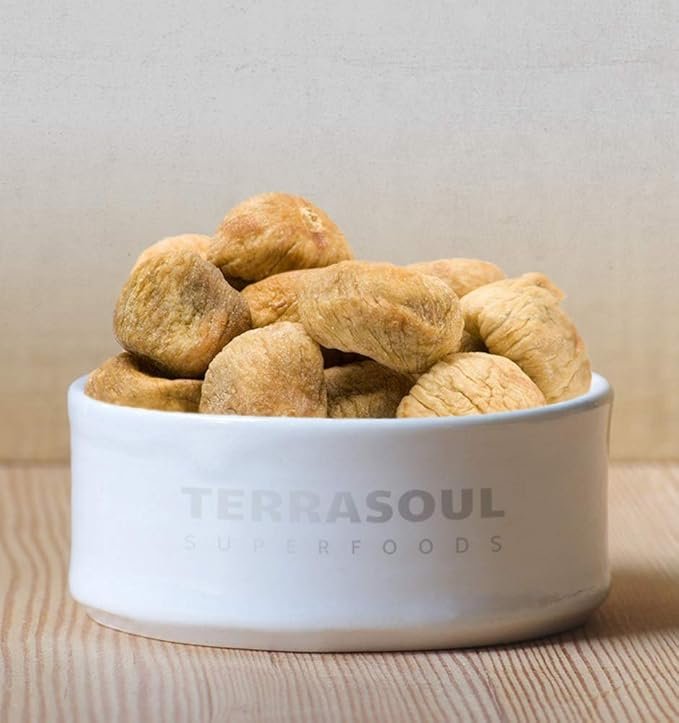 2 Terrasoul Superfoods Organic Turkish Figs 6lb Bundle (3-2lb Resealable Packages)