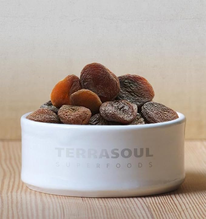 2 Terrasoul Superfoods Organic Apricots, 2 Lbs, Unsulphured, No-Added Sugar, Sweet and Tangy Delights for Snacking, Baking, and Vibrant Trail Mixes