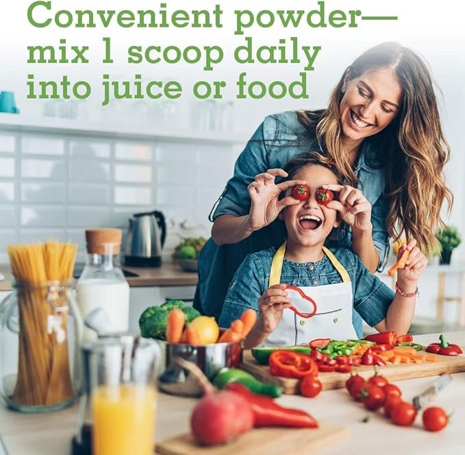3 Garden of Life Kids Multivitamin Powder, Daily Vitamins and Minerals for Toddlers & Kids - Organic Toddler Multi Powder with 15 Vitamin C, D3, Zinc for Healthy Growth - Gluten Free - 30 Day Supply