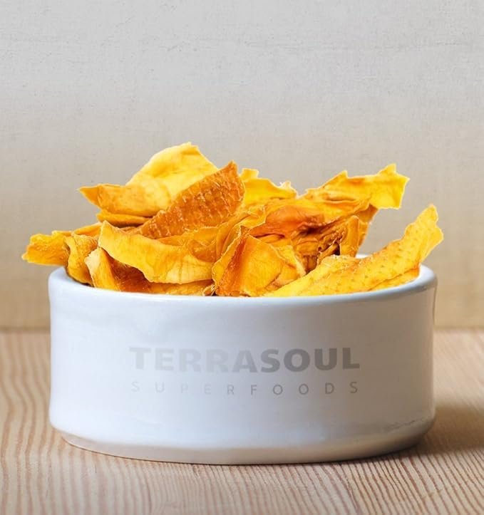 2 Terrasoul Superfoods Organic Dried Mango Slices, 16 Oz - Naturally Sweet & Tart | No-Added Sugar | Healthy Prebiotic