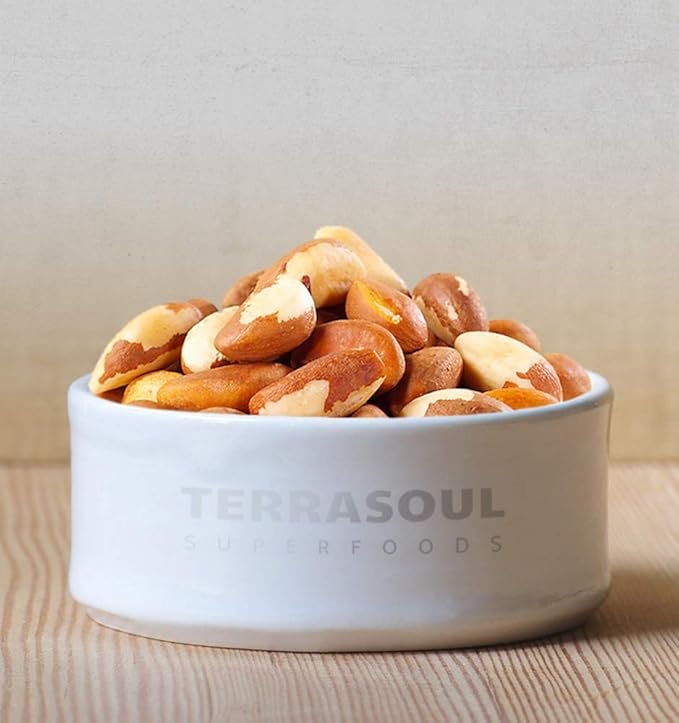 2 Terrasoul Superfoods Organic Brazil Nuts, 1 Lb - Raw | Unsalted | Rich in Selenium