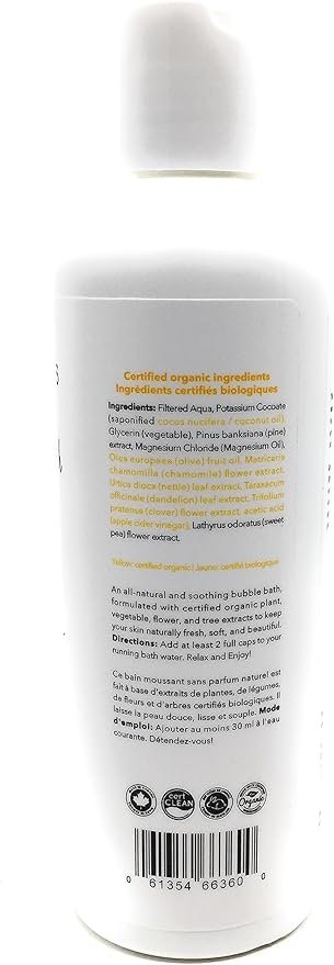 1 Carina Organics Baby Bubble Bath