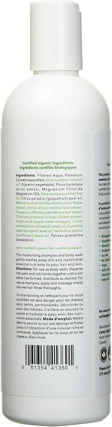 1 Carina Organics Pink Grapefruit Shampoo & Body Wash