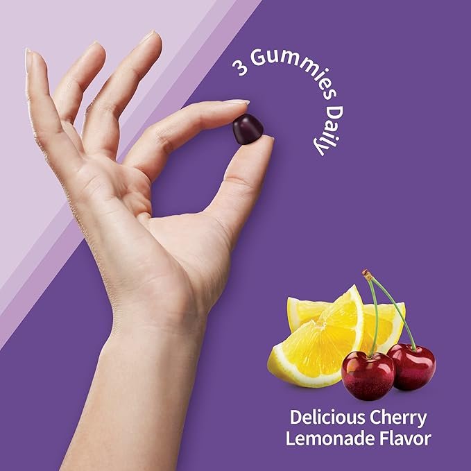 5 Garden of Life Prenatal Gummy Vitamins for Women with Iron:Folate,Biotin,D3&B12+Probiotics for Digestion,Vitamin Code Multivitamin,Non-GMO,Gluten-Free,90 Cherry Lemonade Gummies, 30 Day Supply