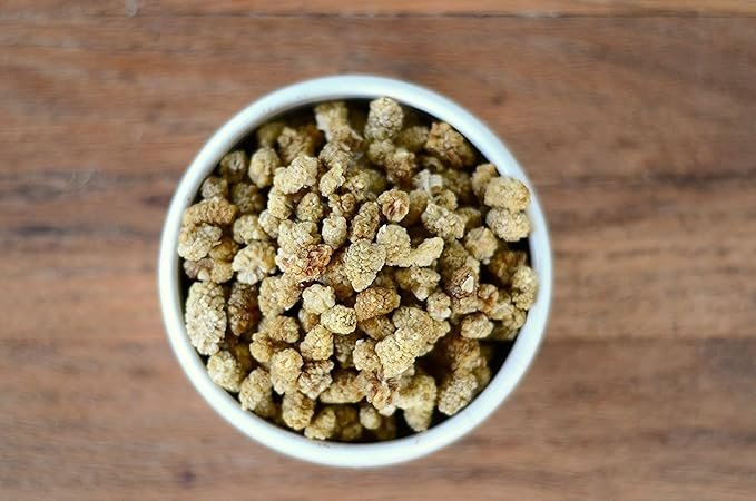 2 Anthony's Organic White Mulberries, 2 lb, Sun Dried, Gluten Free & Non GMO
