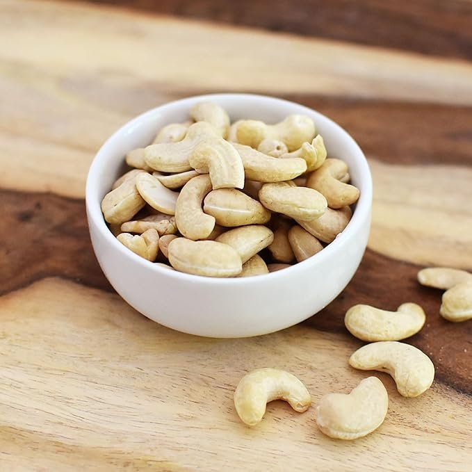 3 Anthony's Organic Whole Cashews, 1 lb, Raw, Unsalted & Gluten Free