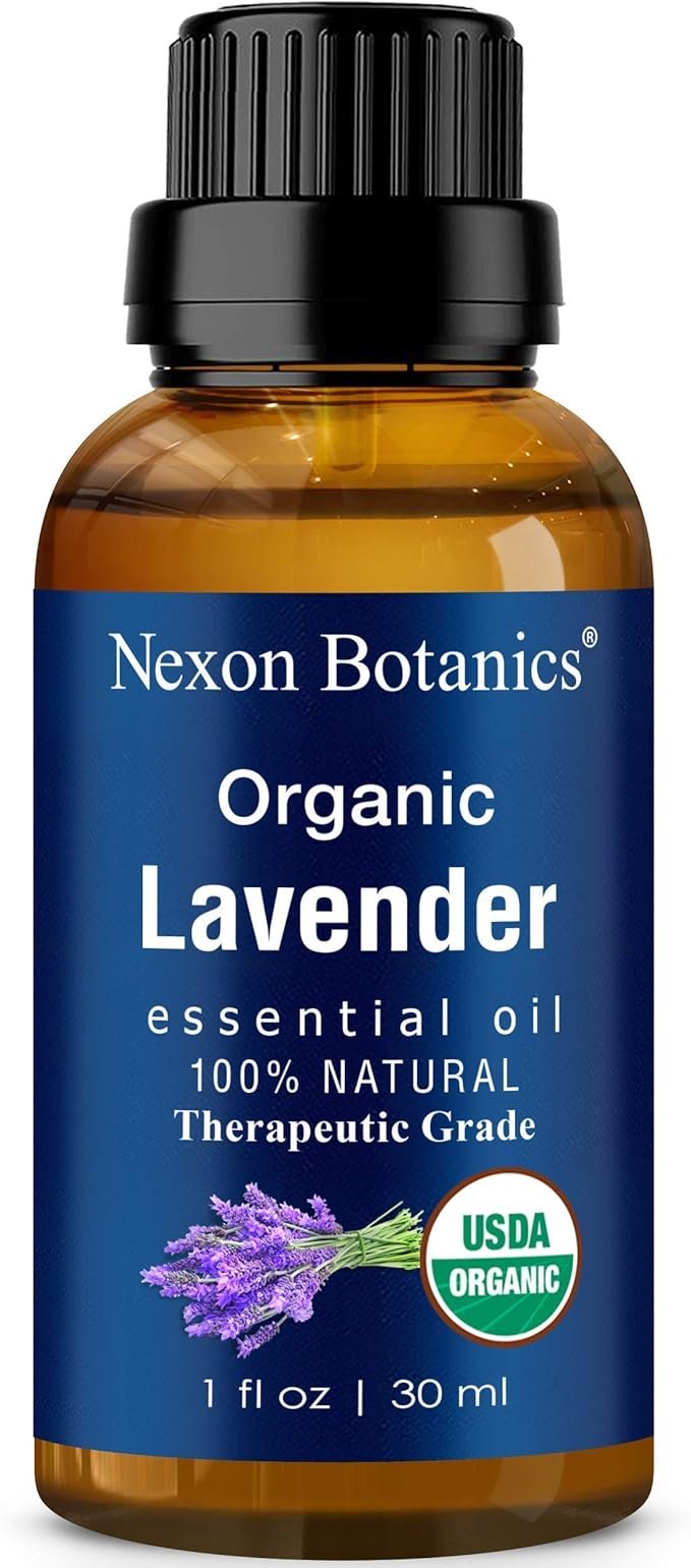 1 Nexon Botanics Lavender Essential Oil and Peppermint Essential Oil Bundle - Multiple Skin, Hair, and Personal Care Benefits - Great for Aromatherapy, Massage, Topical Use, and Diffusers
