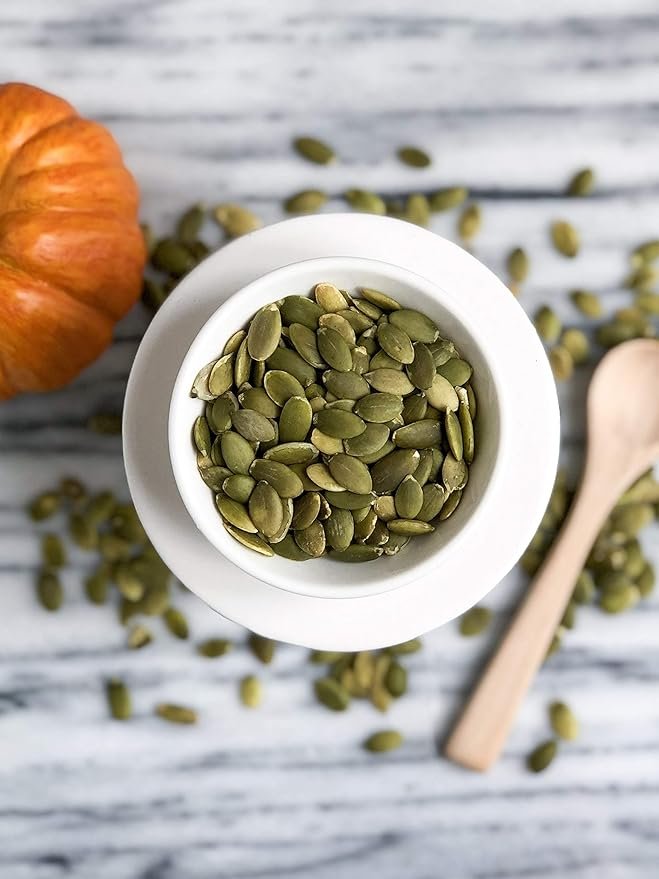 2 Anthony's Organic Pumpkin Seeds, 2 lb, Gluten Free, Non GMO, No Shell, Unsalted, Raw