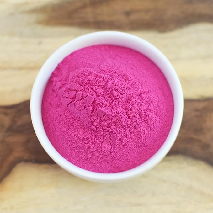 4 Anthony's Organic Dragon Fruit Powder, 8 oz, Freeze Dried, Gluten Free, Non GMO