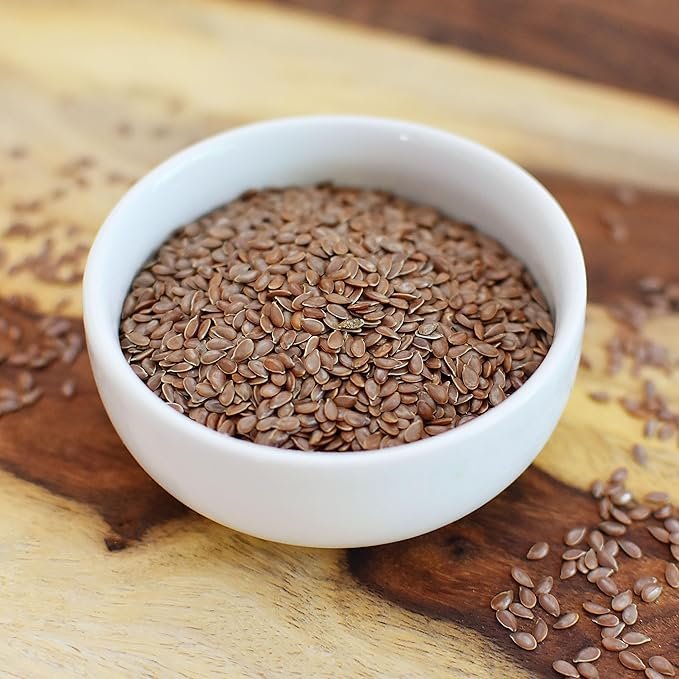 3 Anthony's Organic Brown Whole Flaxseed, 2 lb, Batch Tested and Gluten Free, Raw, Non GMO, Sproutable, Keto Friendly