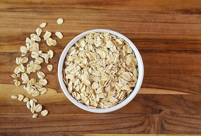 5 Anthony's Organic Rolled Oats, 3 lb, Gluten Free, Non GMO, Old Fashioned, Whole Grain