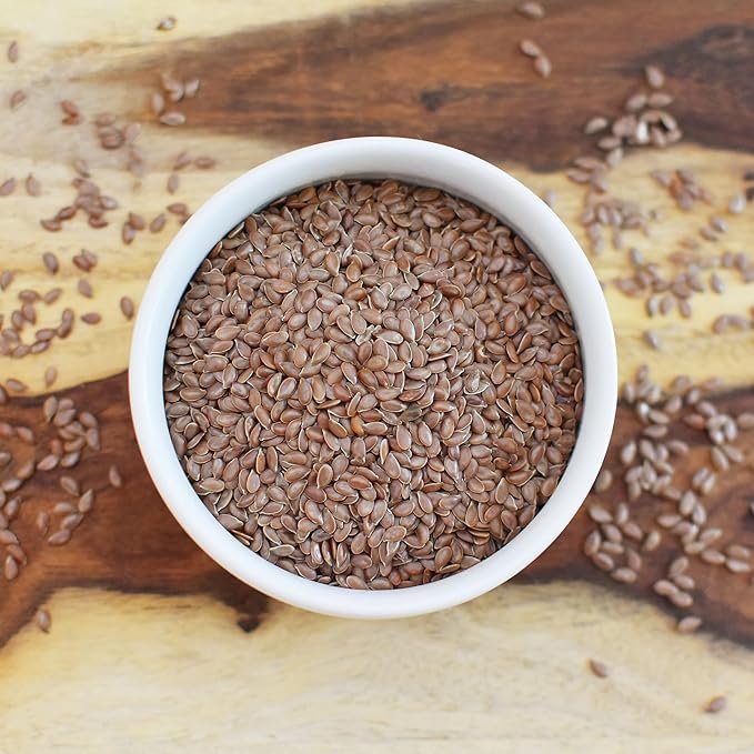 2 Anthony's Organic Brown Whole Flaxseed, 2 lb, Batch Tested and Gluten Free, Raw, Non GMO, Sproutable, Keto Friendly