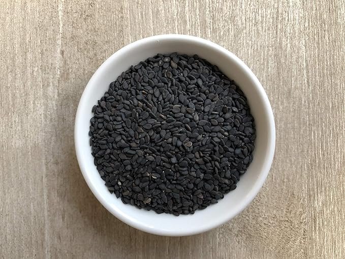 4 Anthony's Organic Black Sesame Seeds, 2 lb, Raw, Unhulled, Batch Tested & Verified Gluten Free, Keto Friendly