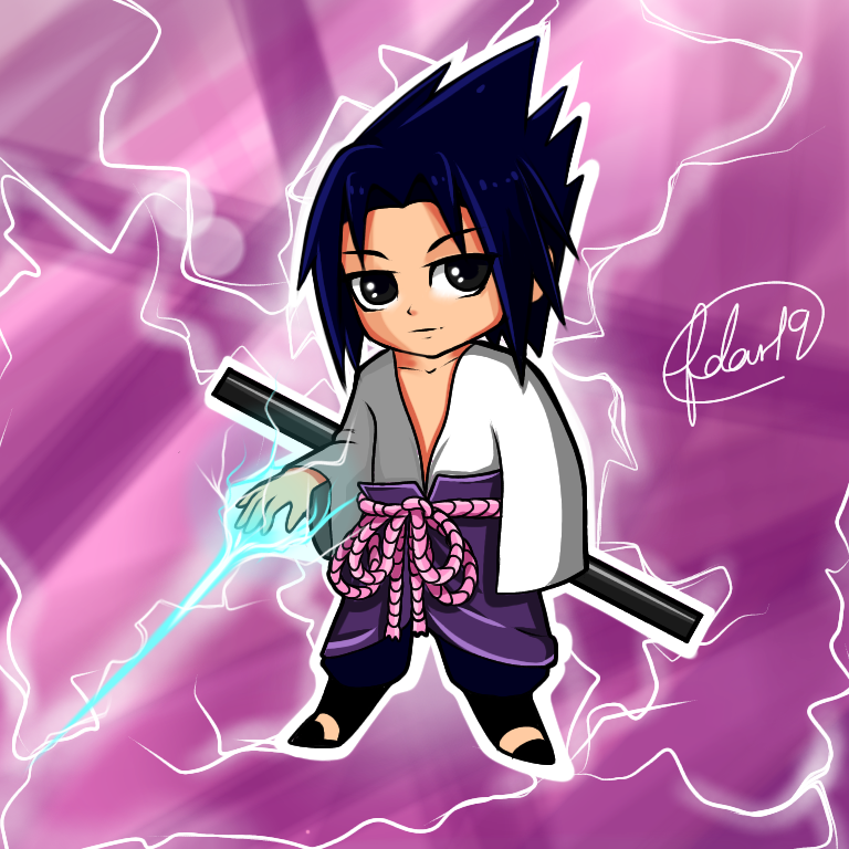 Sasuke Uchiha  Aplicaciones kawaii, Dibujos, Arte de naruto