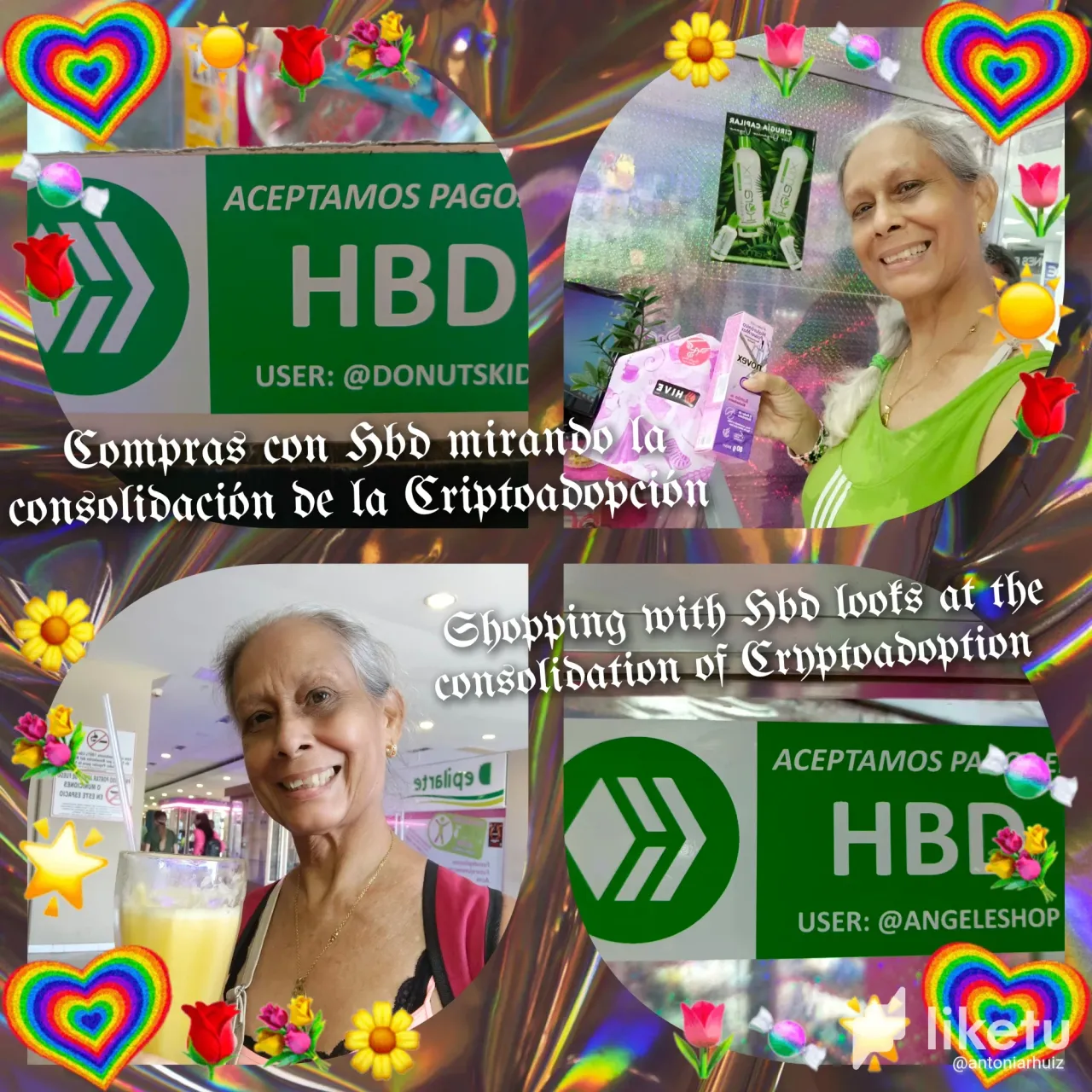 [ENG-ESP] Shopping with Hbd looks at the consolidation of Cryptoadoption || Compras con Hbd mirando la consolidación de la Criptoadopción 🤑💰💸