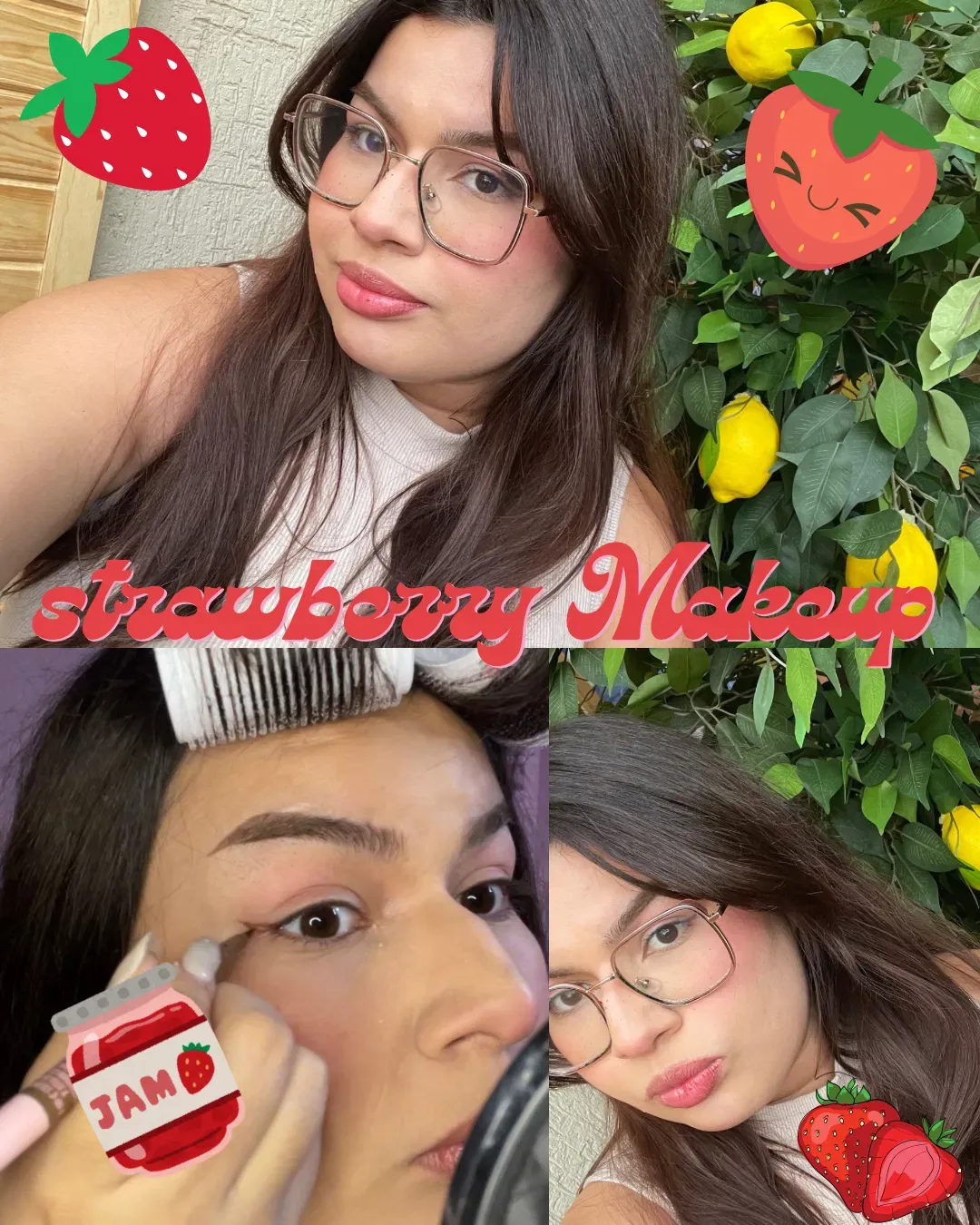 Strawberry Makeup 🍓✨ [ENG-ESP]