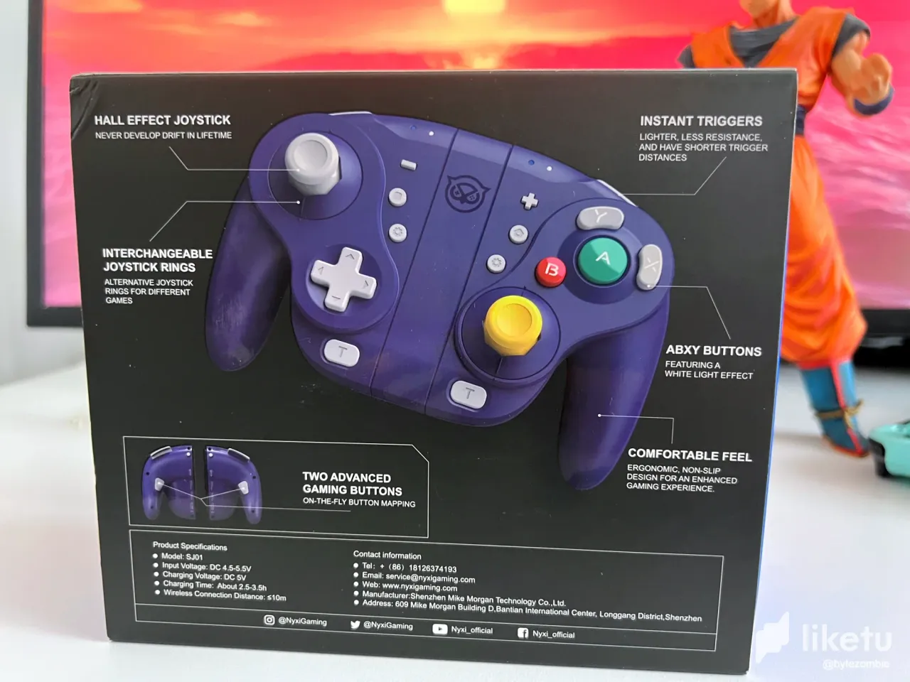 NYXI Wizard Wireless Joy-Pads – Awesome Hall Effect GameCube Joy-Cons 