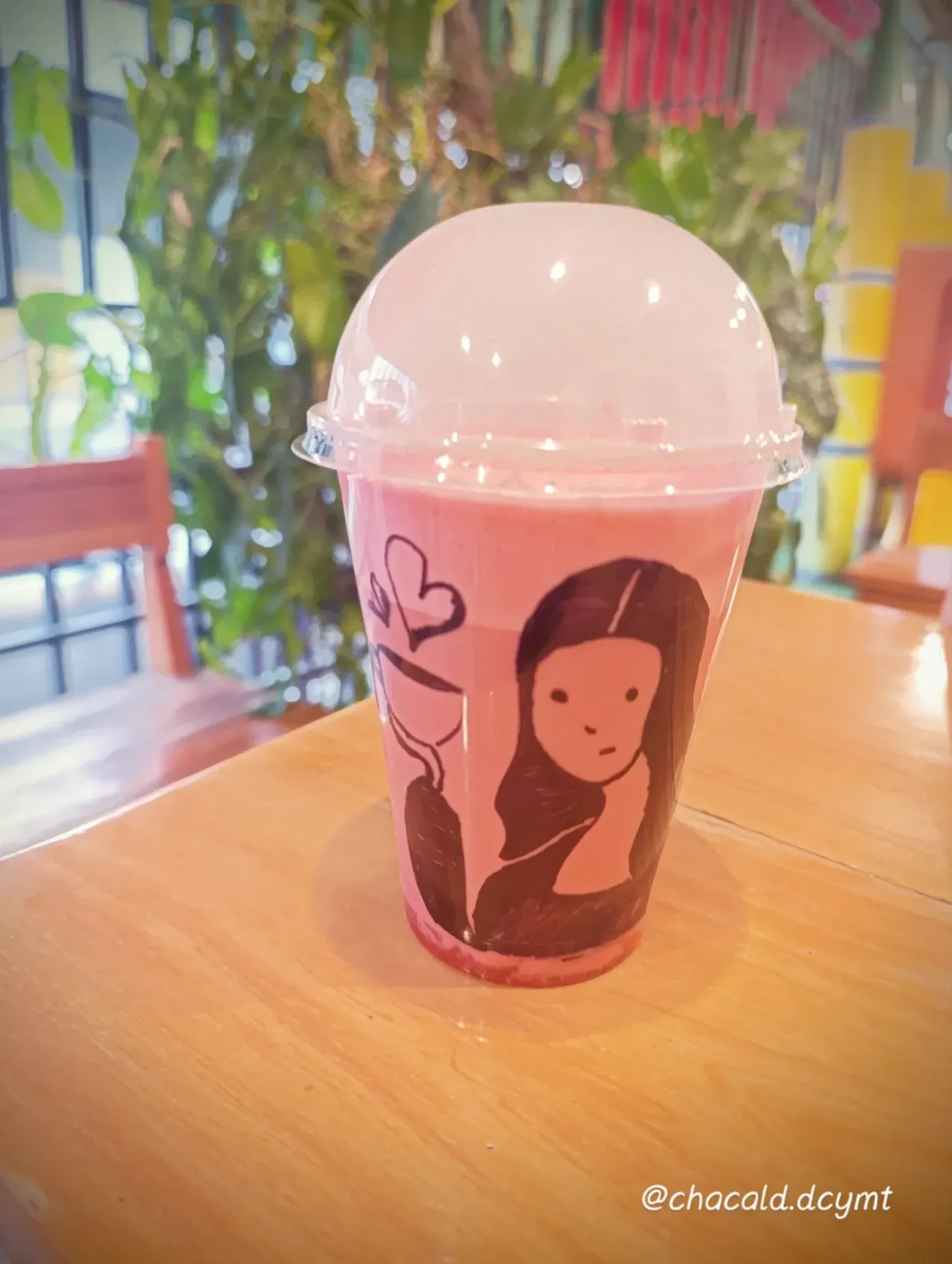Coffee Rosa Enigma: A sip of cherry caramel and art [Eng-Esp]