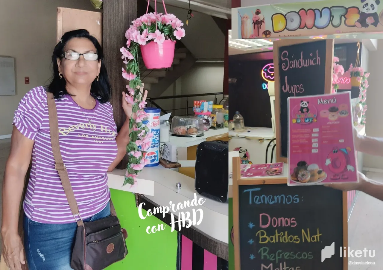 I went shopping with Hbd at @donutskids // (Eng/Esp)