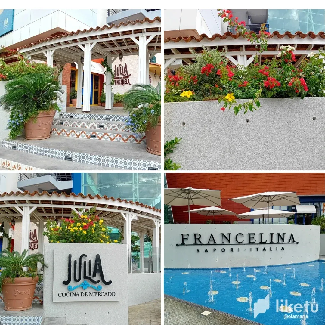 Waiting for the bus at the entrance of "La Vela" shopping center in Margarita Island.[Eng][Esp]