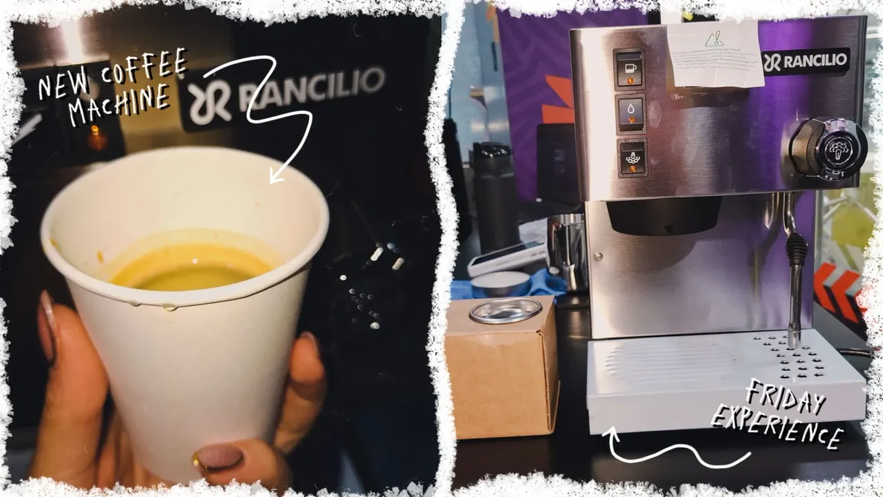 New coffee machine☕