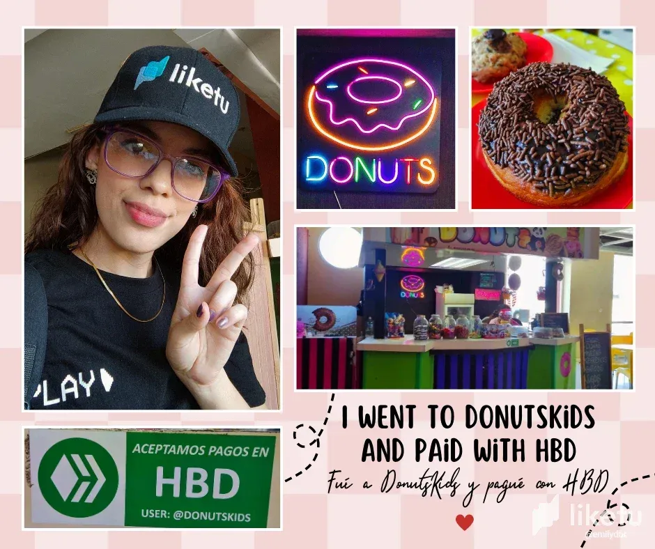 I went to Donutskids and paid with HBD✅