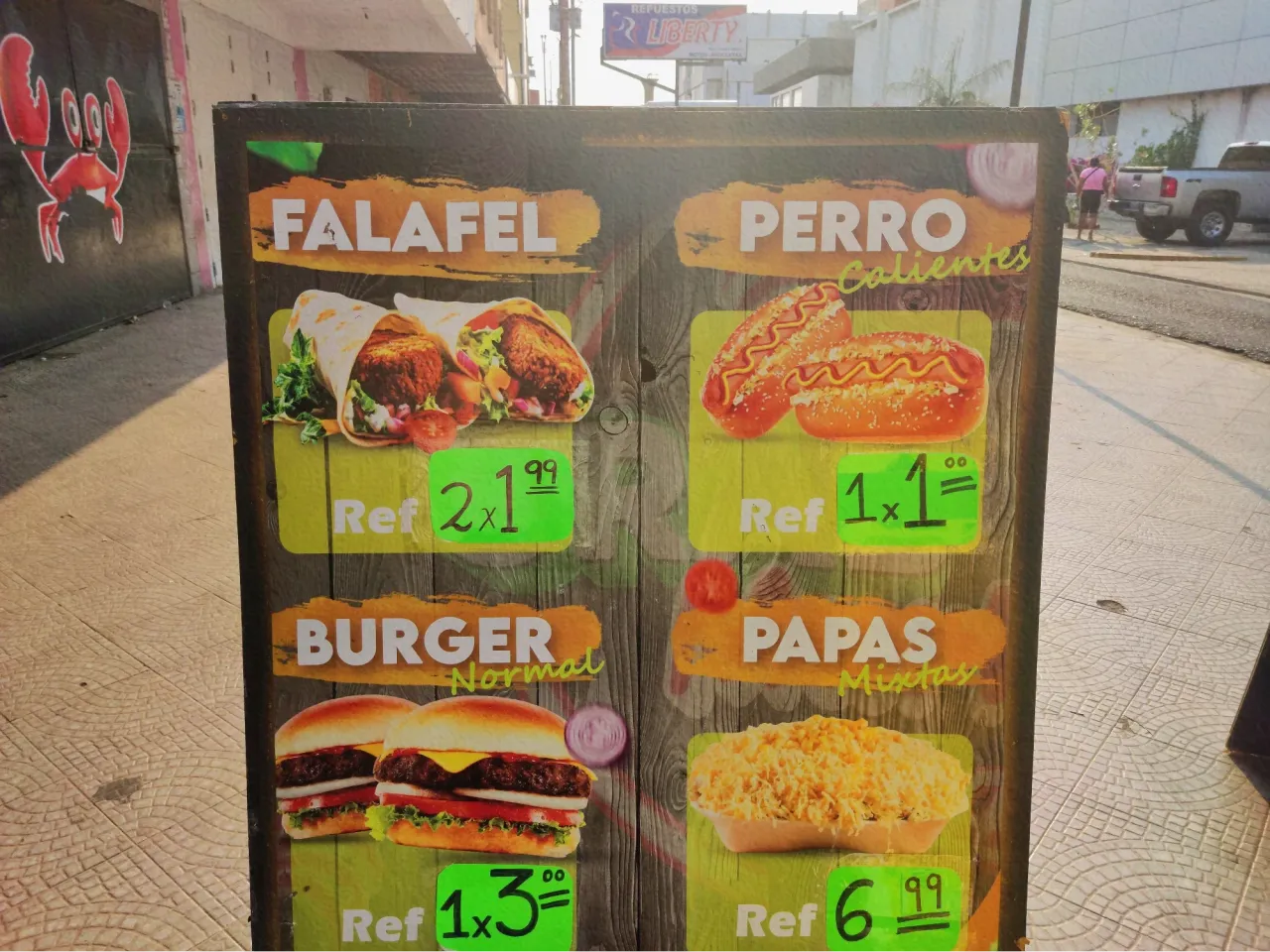 Super combo de falafel pagado con HBD✅