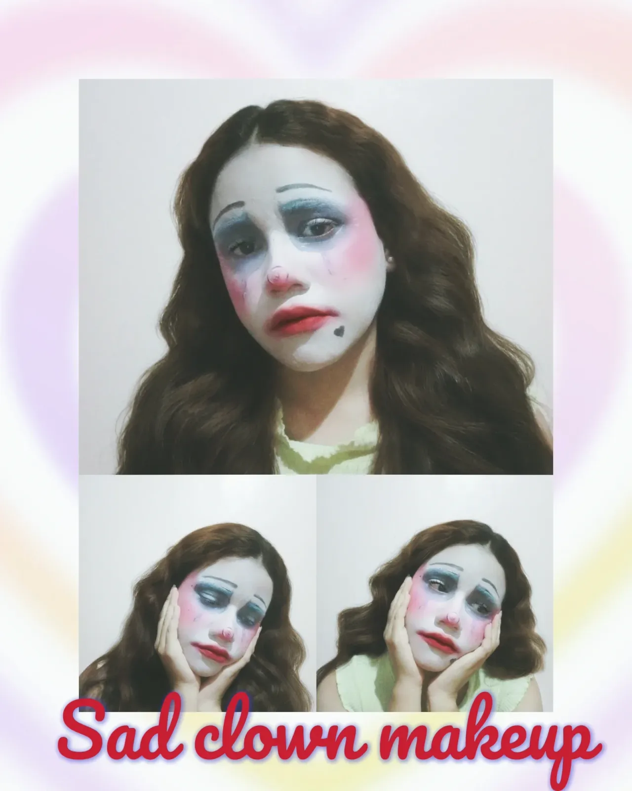 [ENG - SPA] 🤡🎈Maquillaje de payaso triste | Sad Clown Makeup 🤡🎈