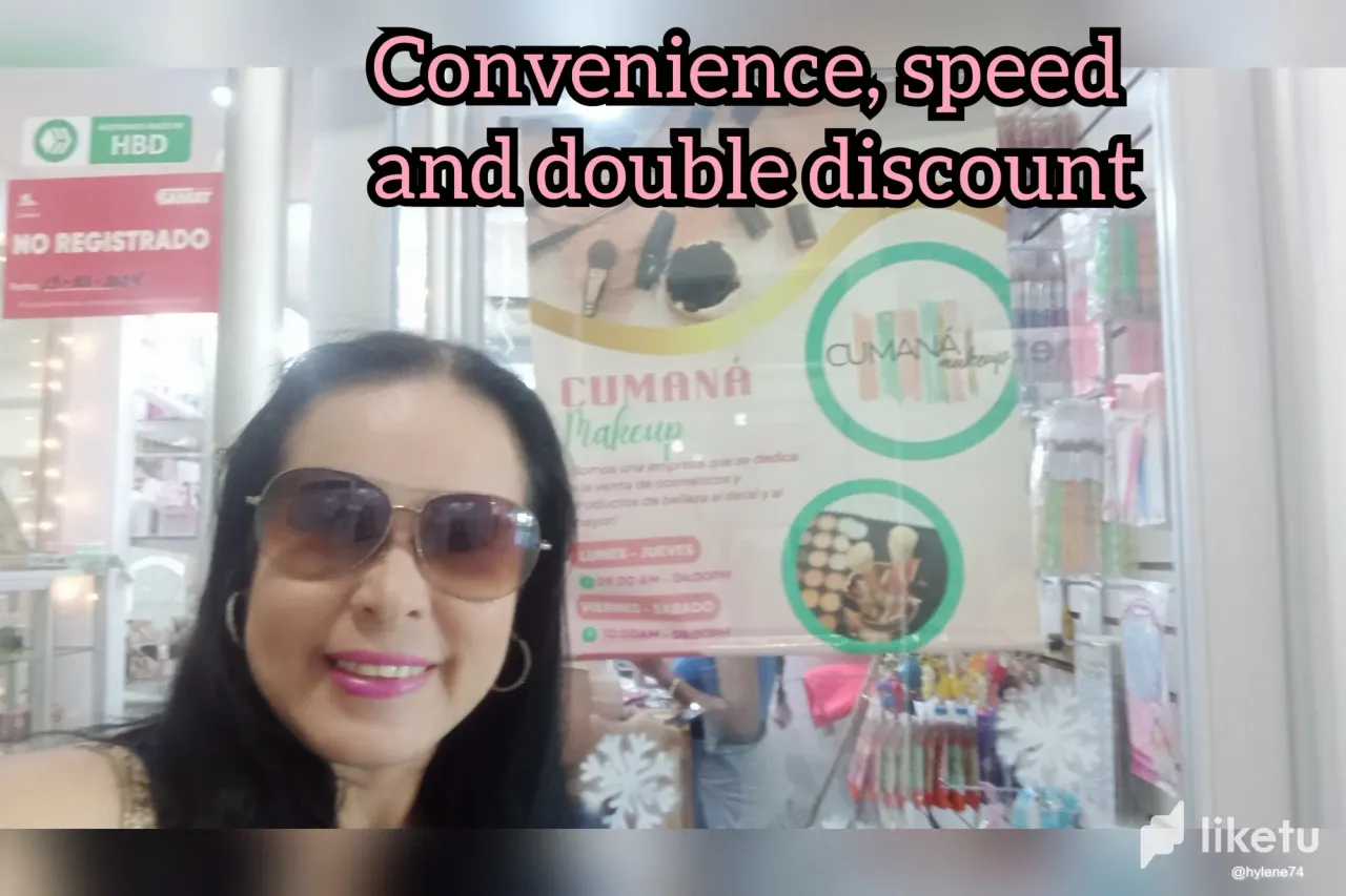 Convenience, speed and double discount [ENG-ESP]