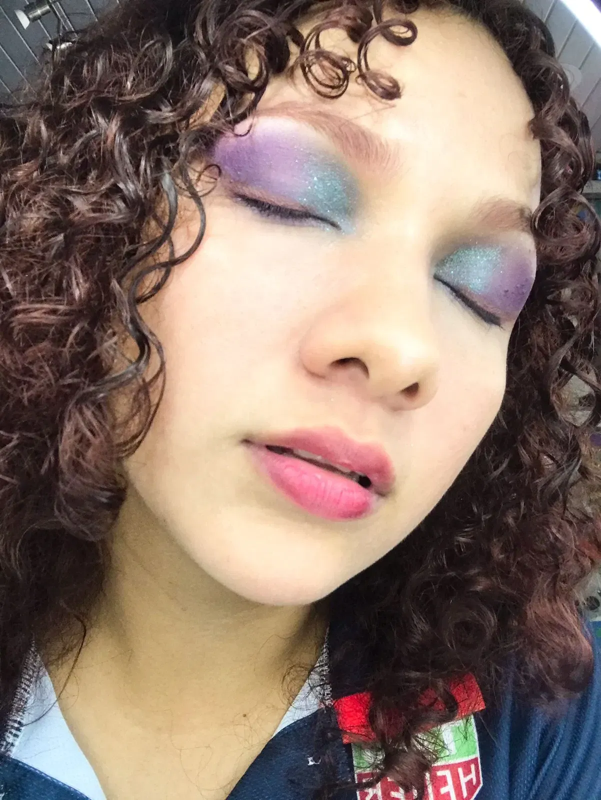 Maquillaje en tonos verdes y morado 💜💚 [ESP-ENG]