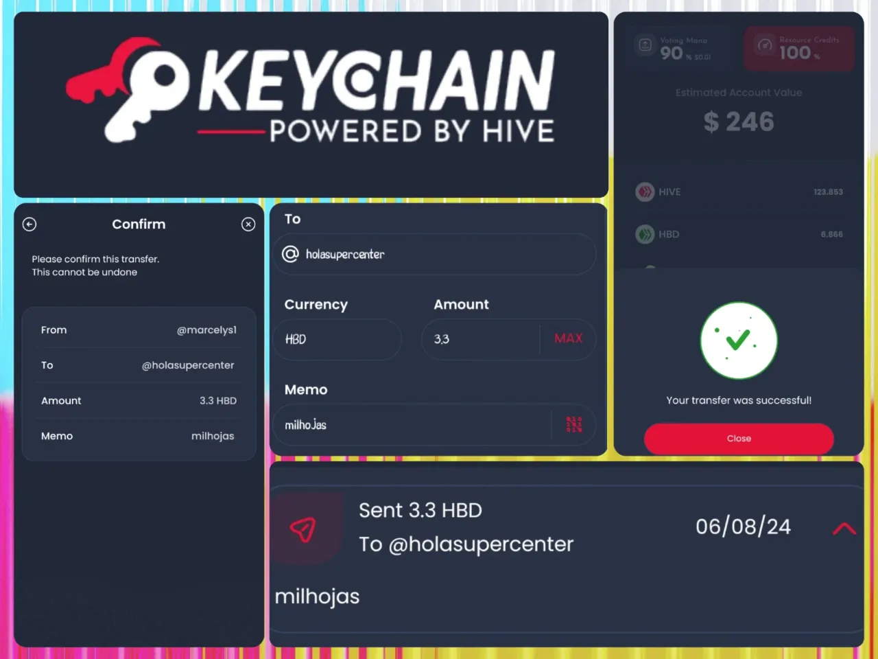  [Eng-Esp]  Enjoying a tasty dessert with my HBD!!! 🍰✨ Cryptoadoption in Sucre! ❤️‍🔥