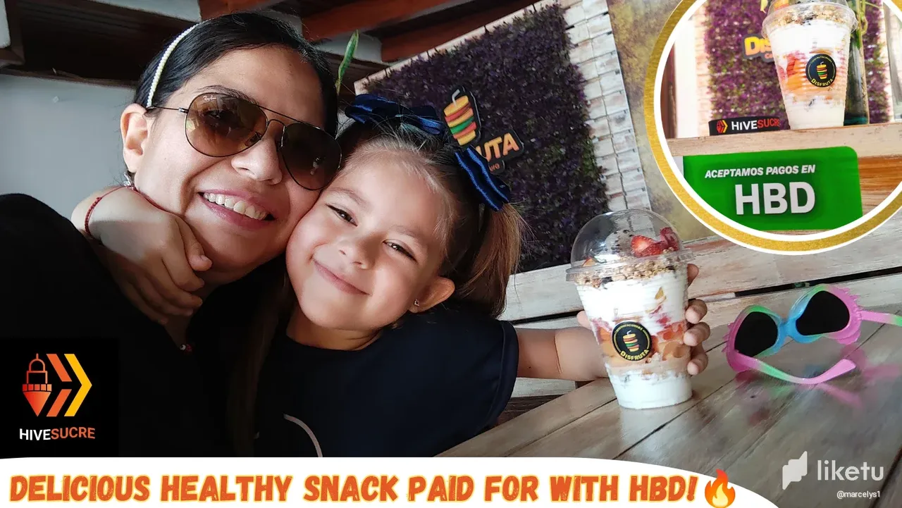  [Eng-Esp] Delicious Healthy Snack Paid for with HBD! 🍓✨ Cryptoadoption in Sucre! 🔥