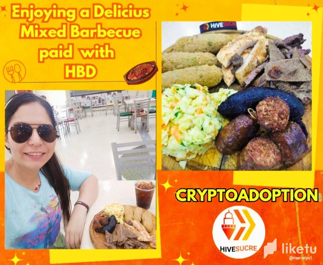  [Eng-Esp] Enjoying a Delicius Mixed Barbecue paid with HBD! 🥩🍽️Cryptoadoption in Sucre! 🔥