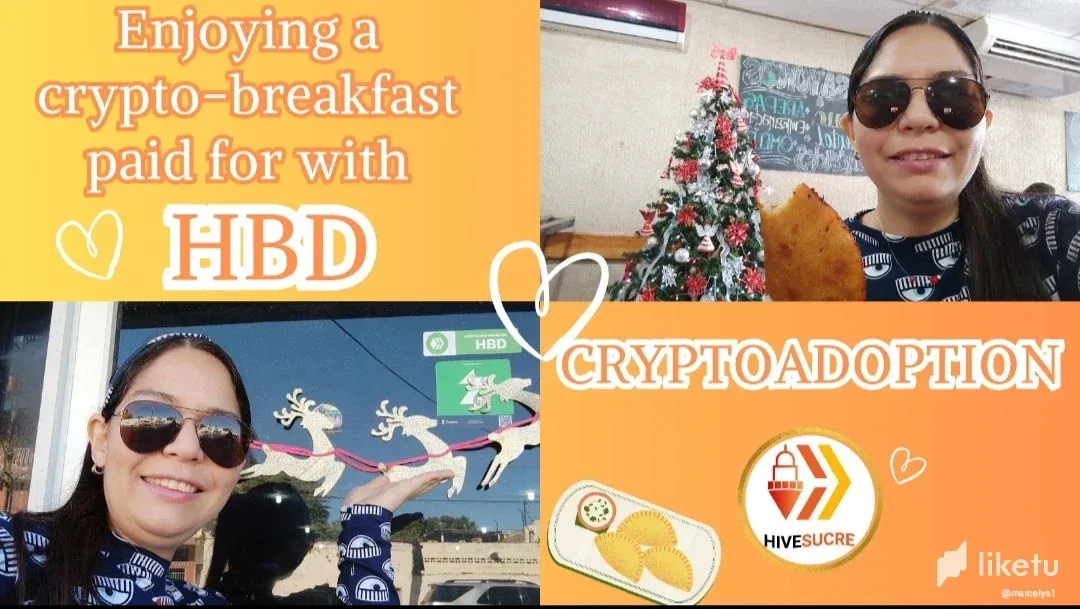 [Eng-Esp] Enjoying a crypto-breakfast paid for with HBD! 🥟✨ Cryptoadoption in Sucre! 🔥