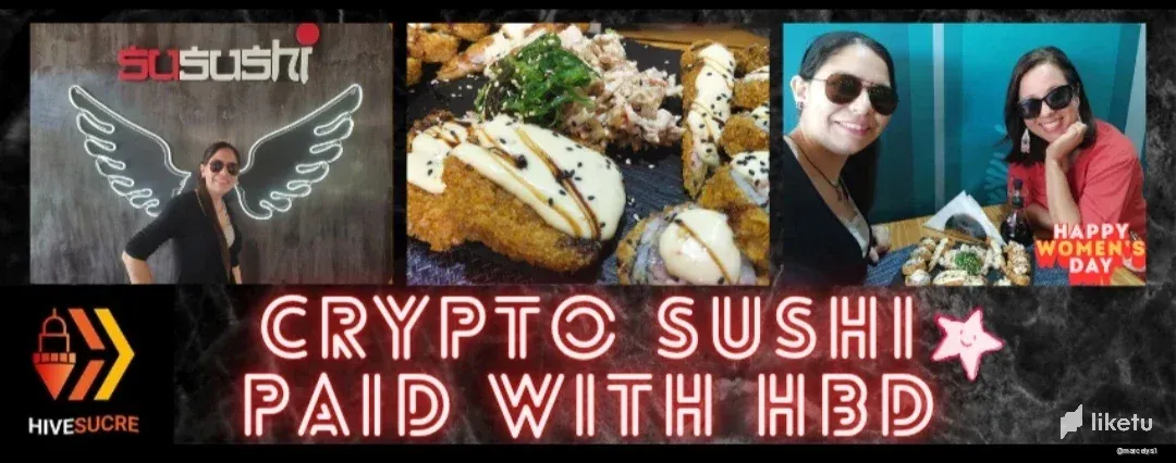  [Eng-Esp] Delicious Crypto-Sushi paid for with HBD! 🍣✨ Cryptoadoption in Sucre! ❤️‍🔥
